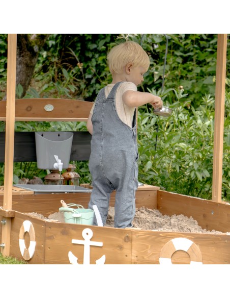 Dora bådsandkasse med soltag