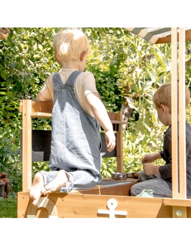 Dora bådsandkasse med soltag