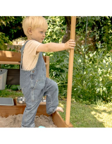 Dora bådsandkasse med soltag