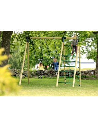 Hörby Bruk Træ Gyngestativ Active High med...