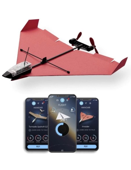 PowerUp 4.0 - fjernstyret papirflyver