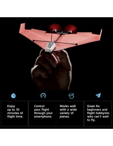 PowerUp 4.0 - fjernstyret papirflyver