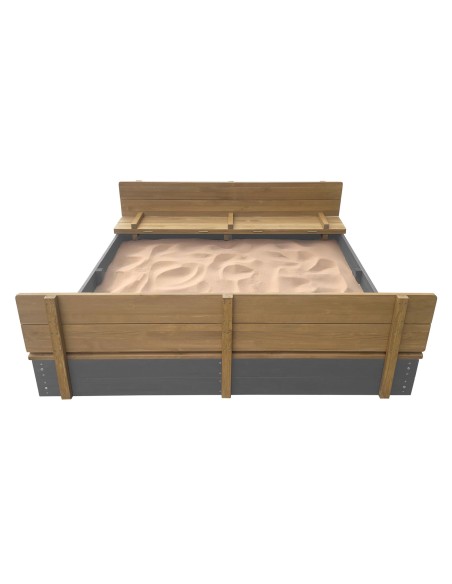 Ella Sandbox XXL - Grey/Brown