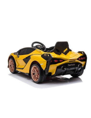 Lamborghini Sian elbil til børn 12v m/4xmotor...