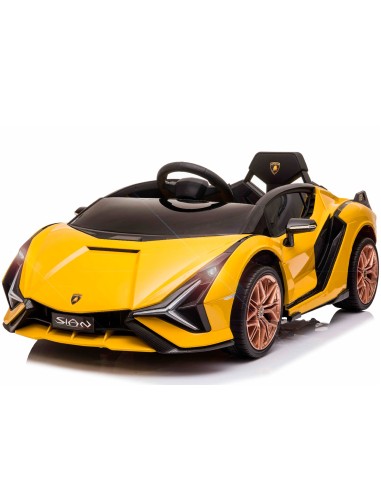Lamborghini Sian elbil til børn 12v m/4xmotor...