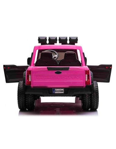 Ford Super Duty Truck - sej elbil til børn - Pink