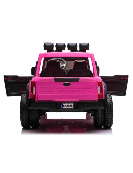 Ford Super Duty Truck - sej elbil til børn - Pink Ford Super Duty Truck - sej elbil til børn - Pink