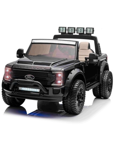 Ford Super Duty Truck - sej elbil til børn - Sort