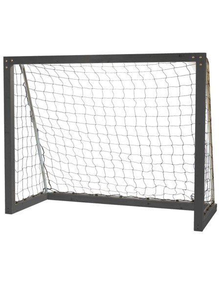 Homegoal Plus - Sort fodboldmål 175 x 140 cm