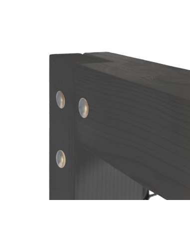 Homegoal Plus - Sort fodboldmål 175 x 140 cm