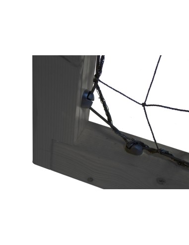 Homegoal Plus - Sort fodboldmål 175 x 140 cm