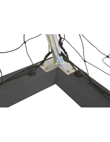 Homegoal Plus - Sort fodboldmål 200 x 160 cm