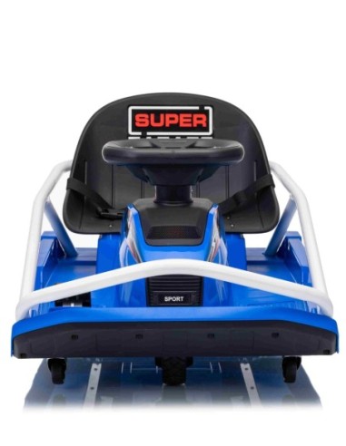 EL Super Garage Drift Car 22,2V til børn – Blå