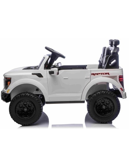 Ford Ranger Raptor Elbil til børn 21,6V – Hvid