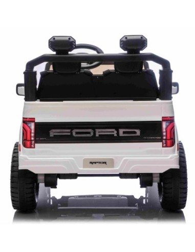 Ford Ranger Raptor Elbil til børn 21,6V – Hvid