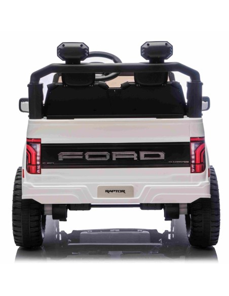 Ford Ranger Raptor Elbil til børn 21,6V – Hvid