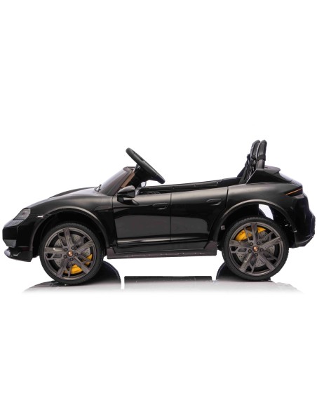 Porsche Taycan Turbo S Elbil til børn 21,6V – Sort