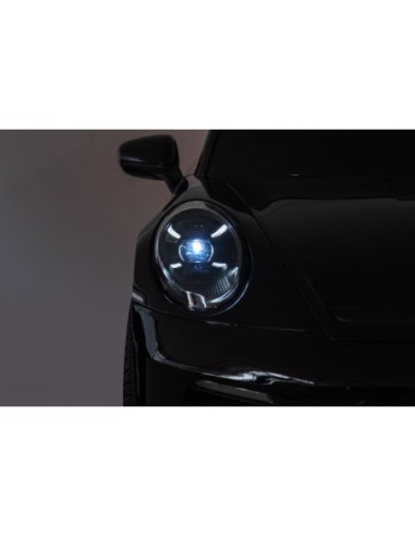 Porsche 911 GT3 Elbil til børn 21,6V – Sort –...
