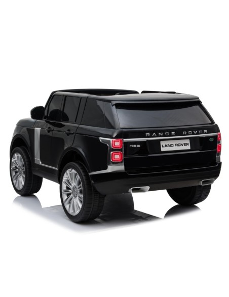 Range Rover Sport XL Elbil til børn m/Lithium + Gummihjul + Lædersæde
