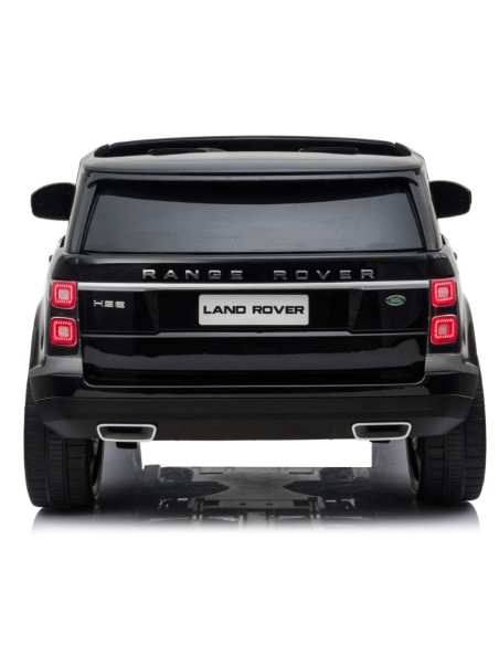 Range Rover Sport XL Elbil til børn m/Lithium + Gummihjul + Lædersæde