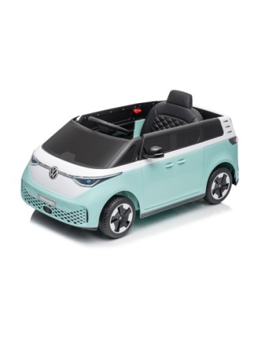 VW ID Buzz Elbil Til børn 22,2V m/Gummihjul,...