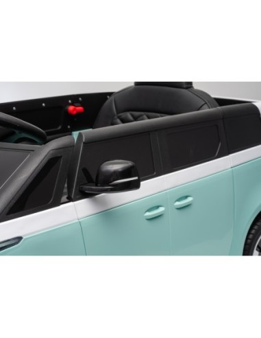 VW ID Buzz Elbil Til børn 22,2V m/Gummihjul,...