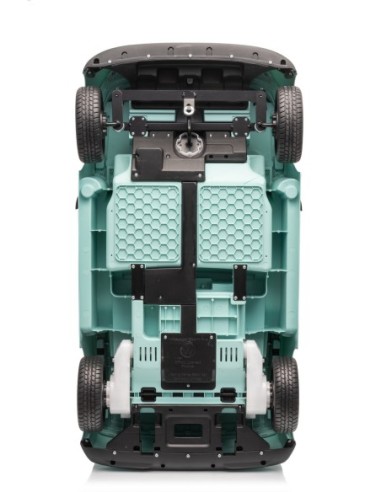 VW ID Buzz Elbil Til børn 22,2V m/Gummihjul,...