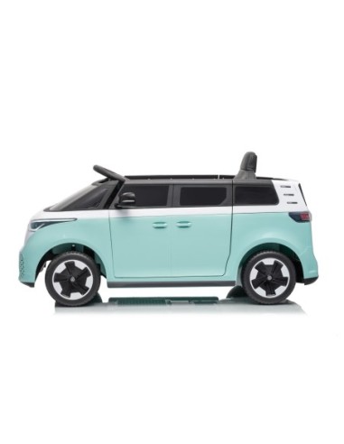 VW ID Buzz Elbil Til børn 22,2V m/Gummihjul,...