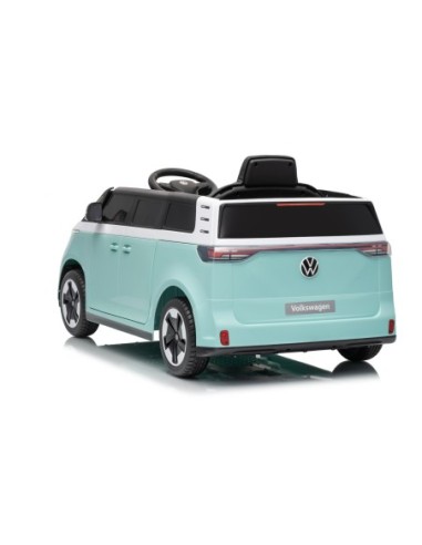 VW ID Buzz Elbil Til børn 22,2V m/Gummihjul,...