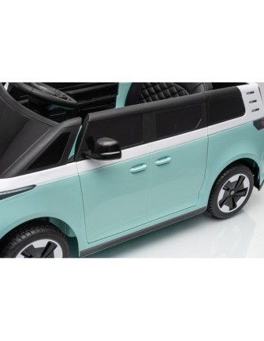 VW ID Buzz Elbil Til børn 22,2V m/Gummihjul,...