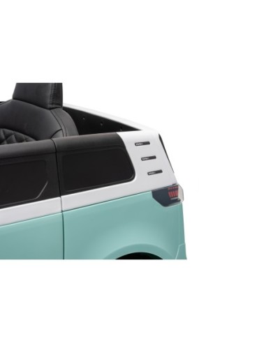 VW ID Buzz Elbil Til børn 22,2V m/Gummihjul,...