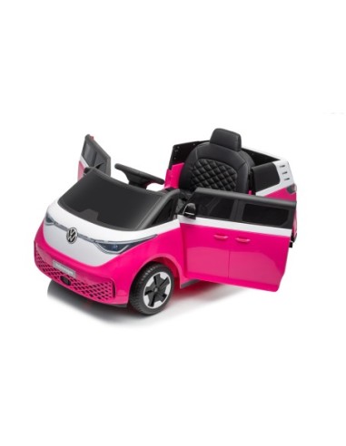 VW ID Buzz Elbil Til børn 22,2V m/Gummihjul,...