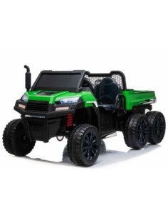 Farmer4X 22,2V ELBil m/4xmotor + Gummihjul + fjernb + læder