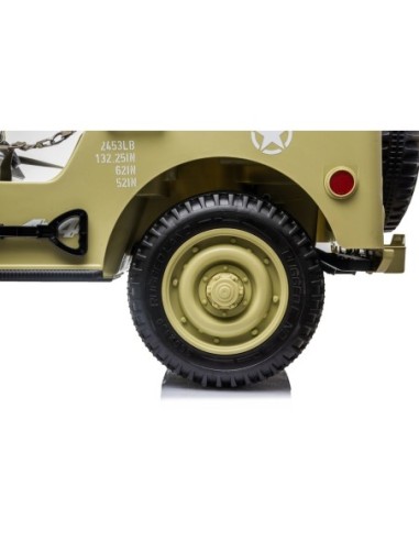 Army Classic Adventure XXL m/3 sæder + 4x24V...