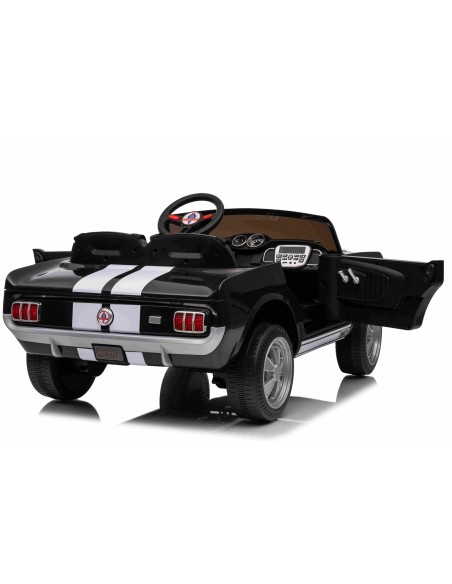 Ford Mustang Shelby GT350 Elbil Til børn 21,6V m/Lædersæde, Gummihjul