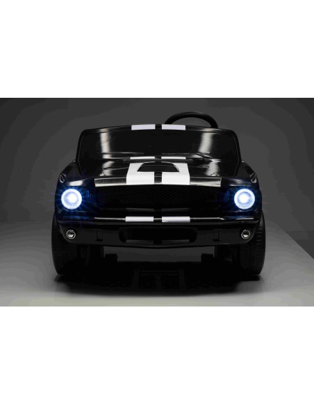 Ford Mustang Shelby GT350 Elbil Til børn 21,6V m/Lædersæde, Gummihjul
