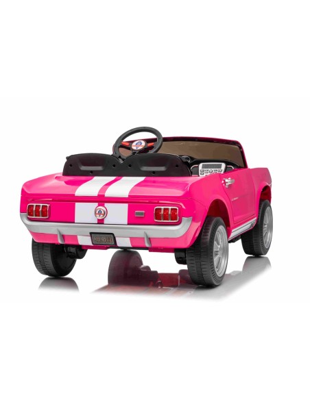 Ford Mustang Shelby GT350 Elbil Til børn 21,6V m/Lædersæde, Gummihjul