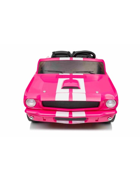 Ford Mustang Shelby GT350 Elbil Til børn 21,6V m/Lædersæde, Gummihjul