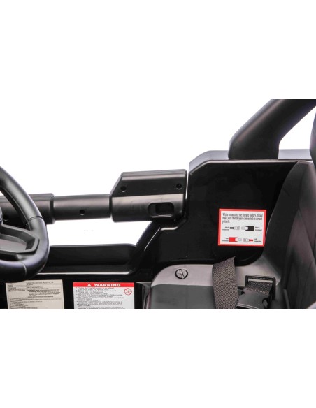 Jeep Wrangler Rubicon Elbil Til børn 21,6V m/Lædersæde, Gummihjul