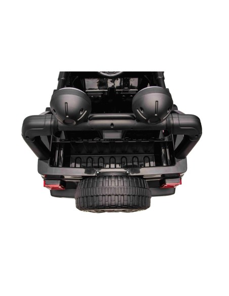 Jeep Wrangler Rubicon Elbil Til børn 21,6V m/Lædersæde, Gummihjul