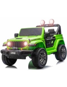 Jeep Wrangler Rubicon Elbil Til børn 21,6V m/Lædersæde,...