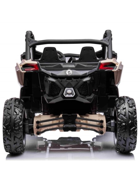 Can-Am Maverick UTV til 2 Børn m/Lithium + 4x24V Motorer + Gummihjul