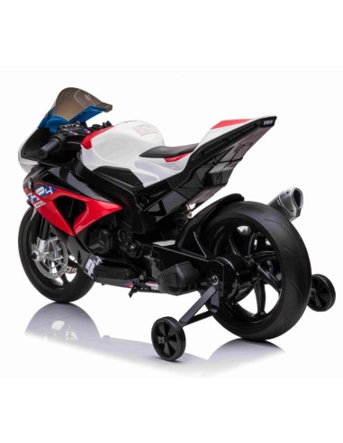 BMW HP4 EL Motorcykel XL til børn 12V Lithium, Rød