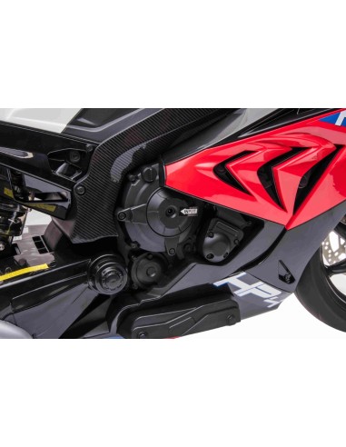 BMW HP4 EL Motorcykel XL til børn 12V Lithium, Rød