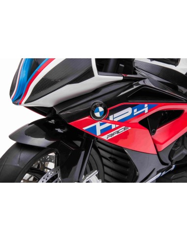BMW HP4 EL Motorcykel XL til børn 12V Lithium, Rød