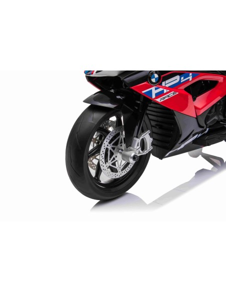 BMW HP4 EL Motorcykel XL til børn 12V Lithium, Rød