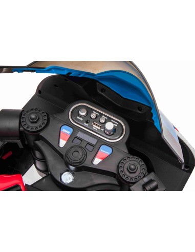 BMW HP4 EL Motorcykel XL til børn 12V Lithium, Rød