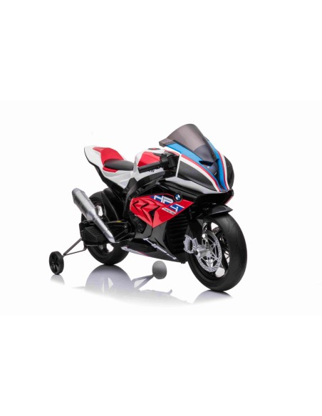 BMW HP4 EL Motorcykel XL til børn 12V Lithium, Rød
