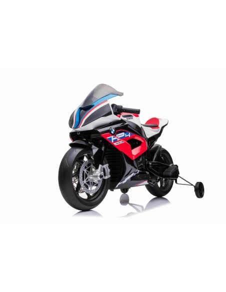 BMW HP4 EL Motorcykel XL til børn 12V Lithium, Rød