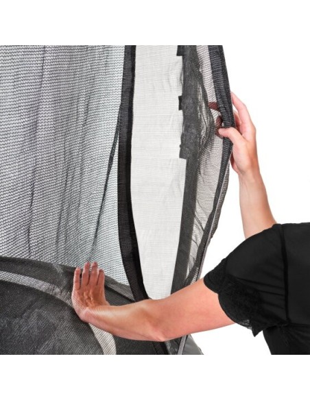 EXIT Allure Premium trampolin ø427cm - sort